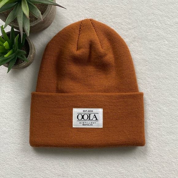 Coal Headwear Other - Coal Headwear Custom OOLA Distillery Acrylic Knit Cuff Beanie (Burnt Orange)